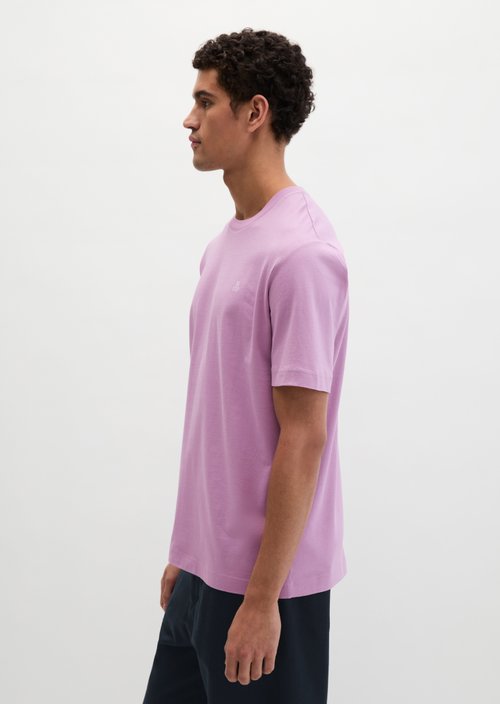 Basic regular T-shirt — Scattered Orchid