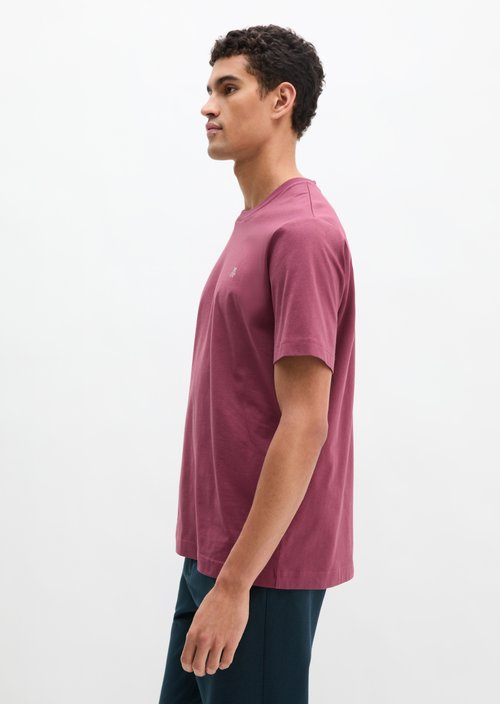 Basic regular T-shirt — Acai Red