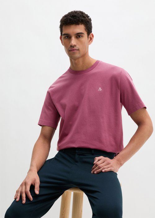 Basic regular T-shirt — Acai Red