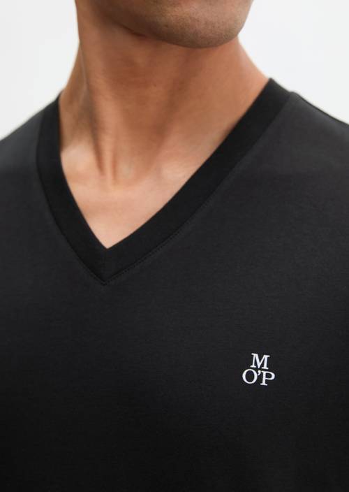 T-Shirt regular Black in Detailansicht