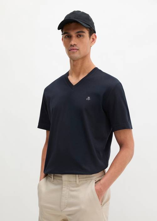 T-Shirt regular Dark Navy in Frontalansicht