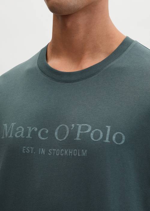 T-shirt regular Mangrove in detailaanzicht