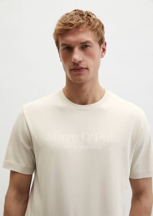 T-shirt regular Grey Silk in vooraanzicht