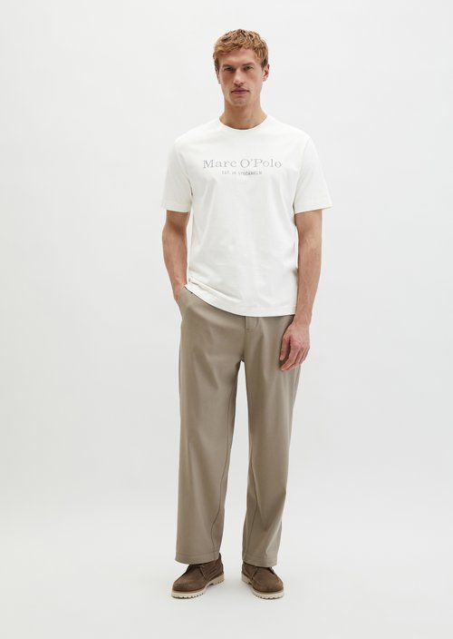 T-shirt regular — White Cotton