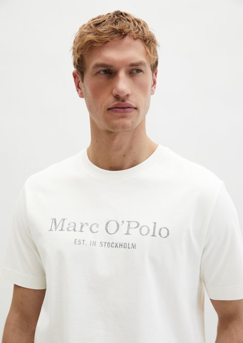 T-shirt regular — White Cotton
