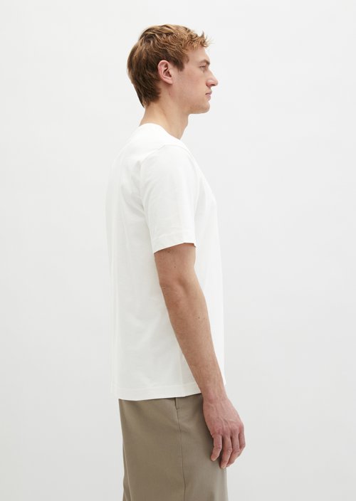 T-shirt regular — White Cotton