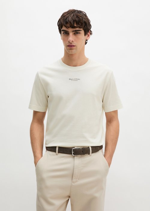 T-shirt regular — White Cotton