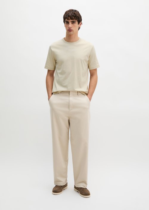 T-shirt regular — Light Oat