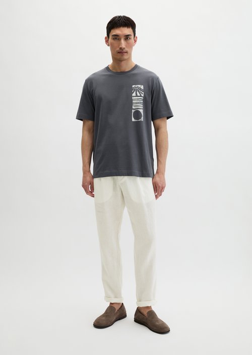 T-shirt regular — Faded Blue