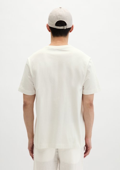 T-shirt regular — Silky White