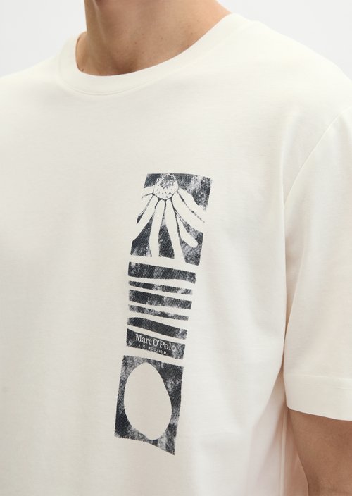 T-shirt regular — Silky White