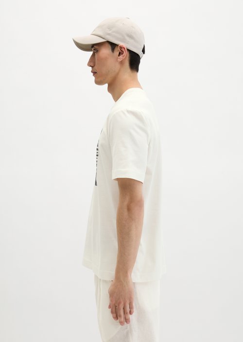 T-shirt regular — Silky White