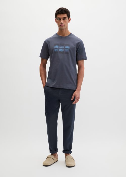 T-shirt regular — Faded Blue