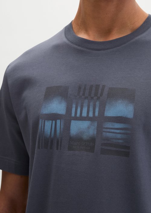T-shirt regular — Faded Blue