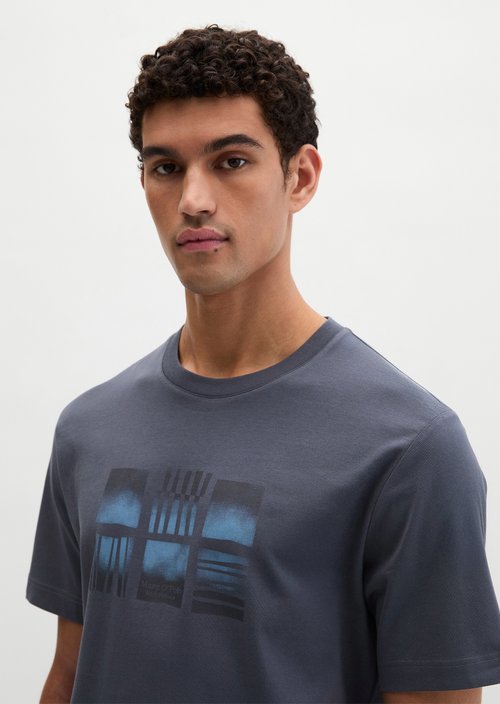 T-shirt regular — Faded Blue