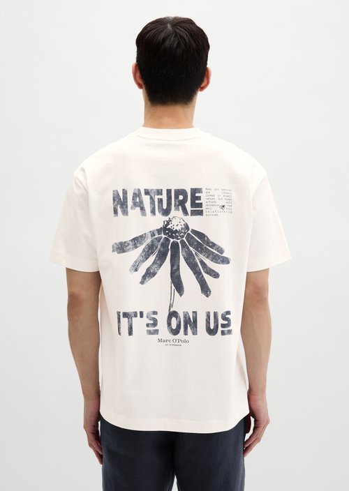 T-shirt loose — Silky White
