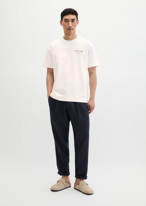 T-shirt loose — Silky White
