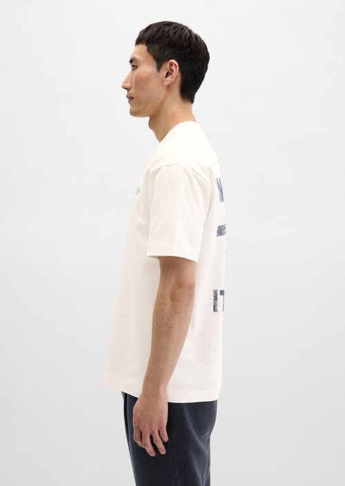 T-shirt loose — Silky White