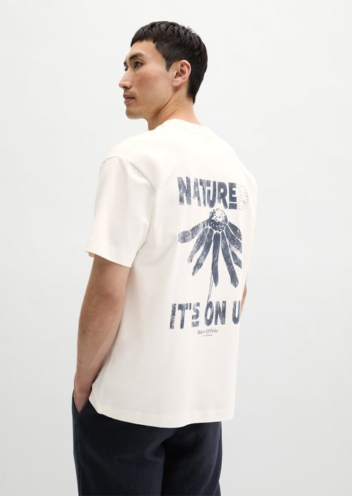 T-shirt loose — Silky White