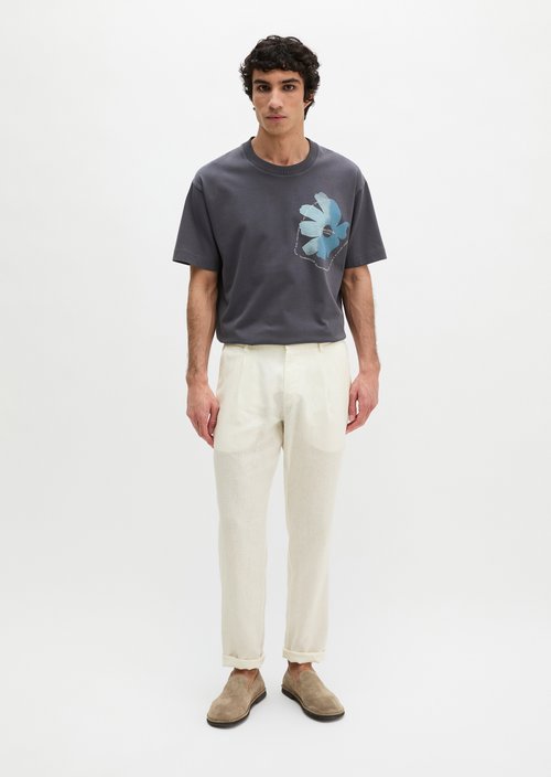 T-shirt loose — Faded Blue