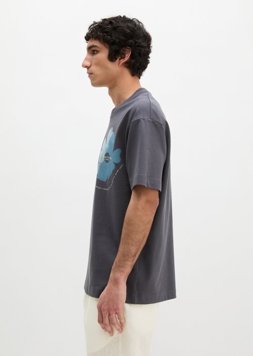T-shirt loose — Faded Blue