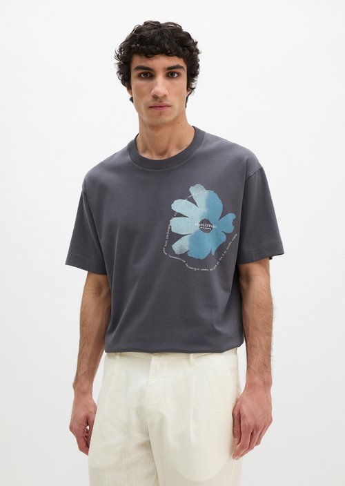 T-shirt loose — Faded Blue