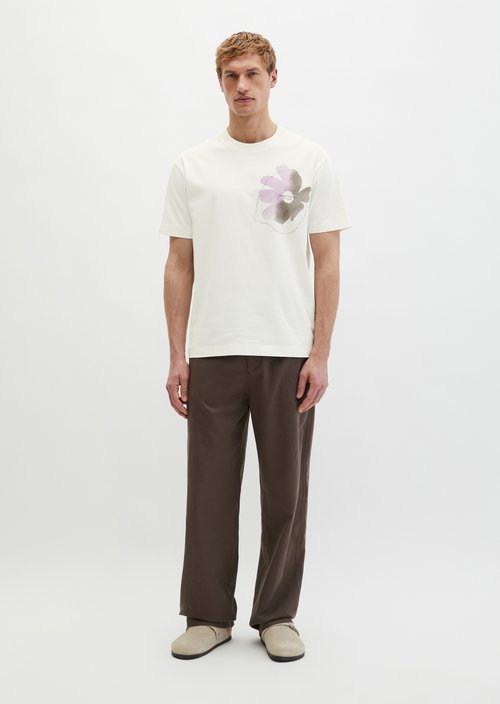 T-shirt loose — Silky White