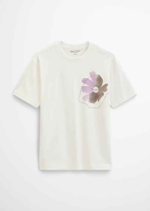 T-shirt loose — Silky White
