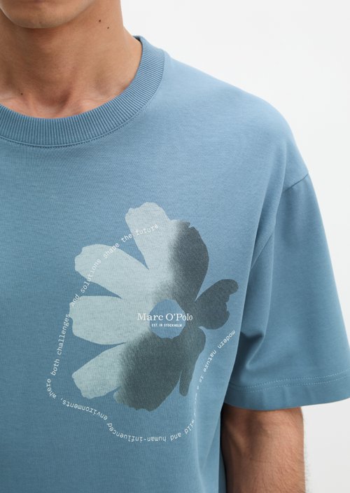 T-shirt loose — Provincial Blue
