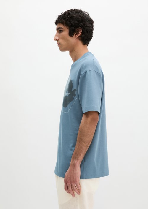T-shirt loose — Provincial Blue