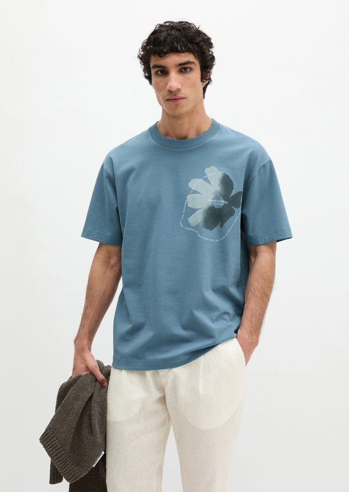 T-shirt loose — Provincial Blue