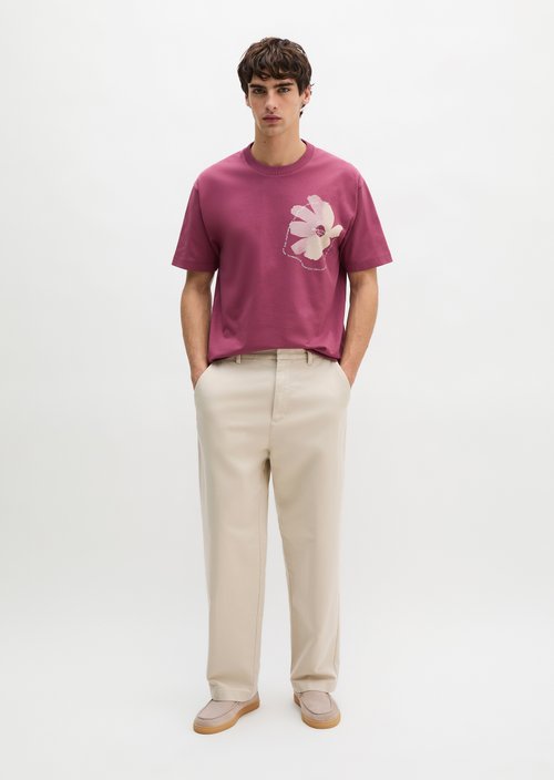 T-shirt loose — Acai Red