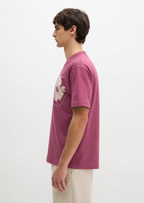 T-shirt loose — Acai Red