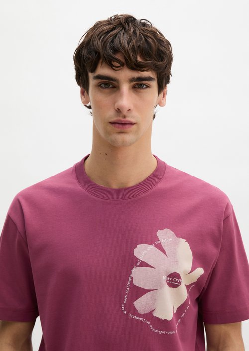 T-shirt loose — Acai Red