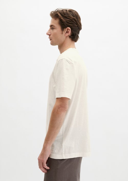 DfC Henley shirt regular — Silky White