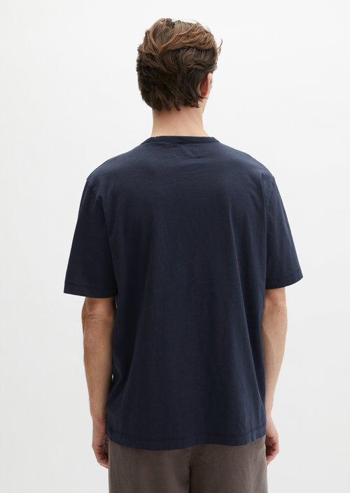 DfC Henley shirt regular — Dark Navy