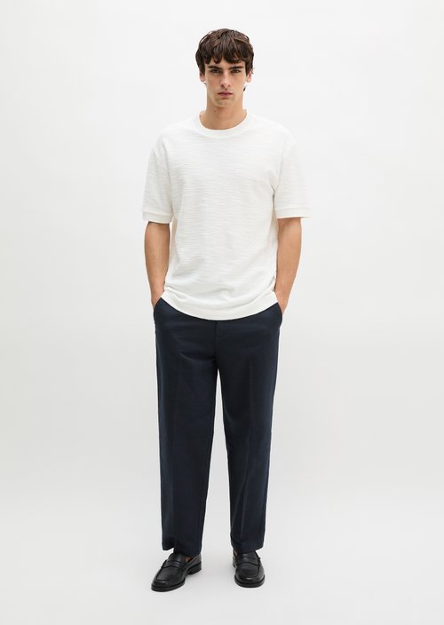 T-shirt loose — Silky White