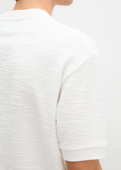 T-shirt loose — Silky White