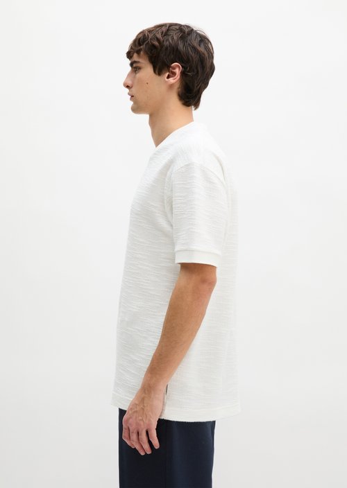 T-shirt loose — Silky White