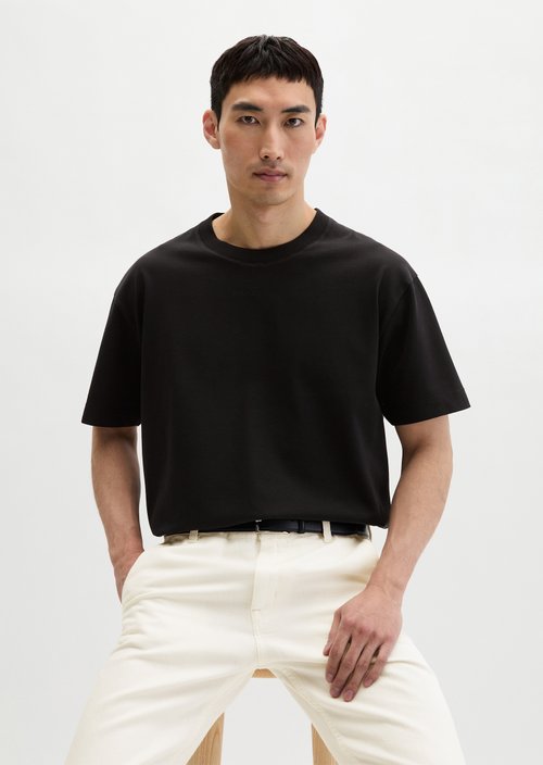 T-shirt loose — Black