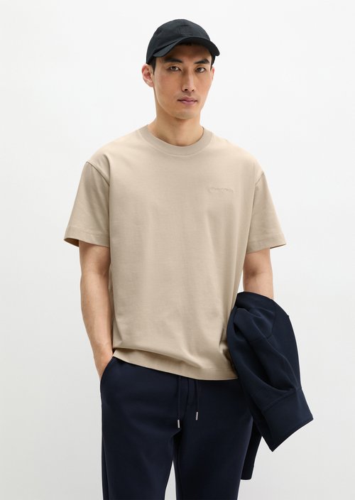 Relaxed T-shirt — Light Oat