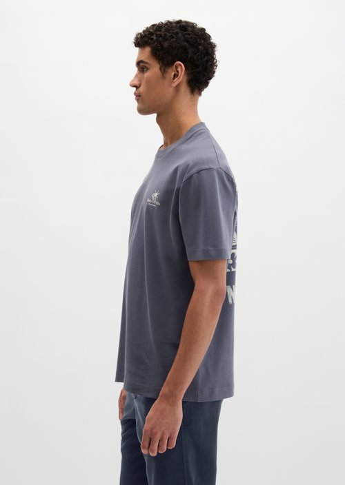 T-shirt loose — Faded Blue