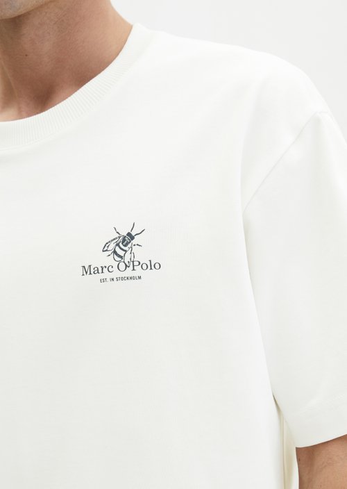T-shirt loose — Silky White