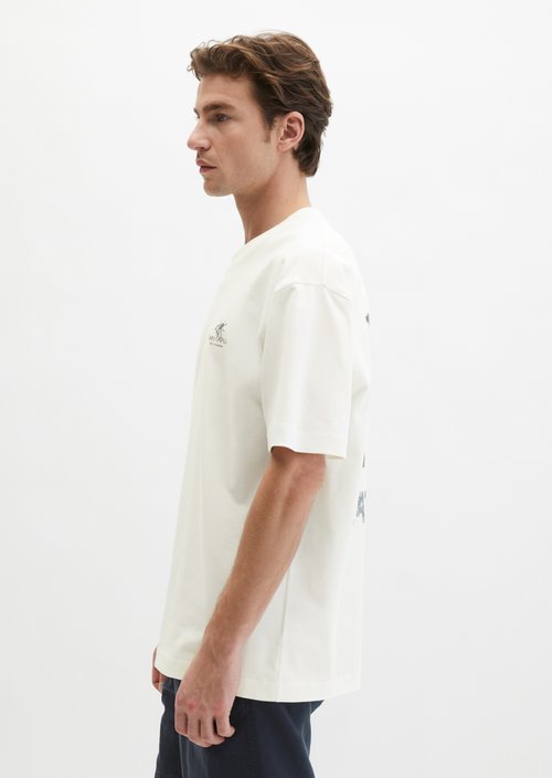 T-shirt loose — Silky White