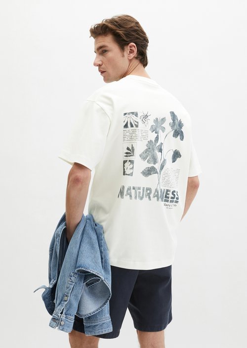 T-shirt loose — Silky White