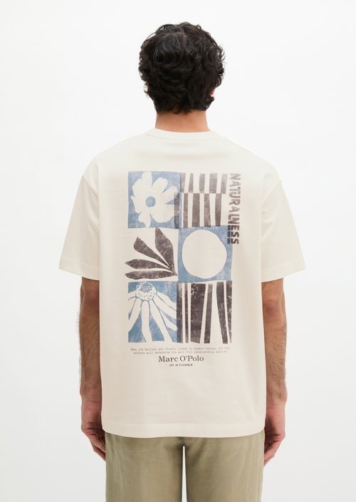 T-shirt loose — Silky White