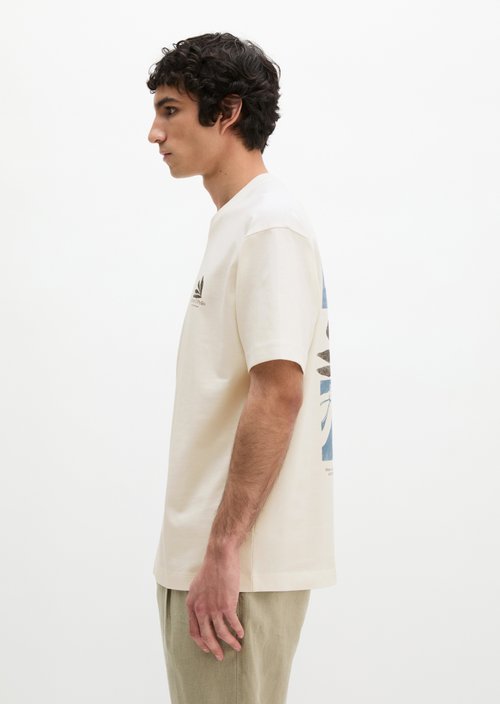T-shirt loose — Silky White