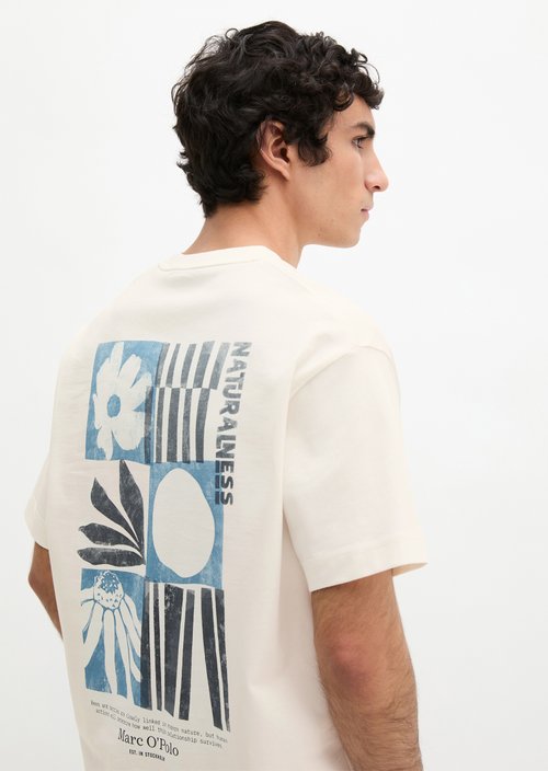 T-shirt loose — Silky White