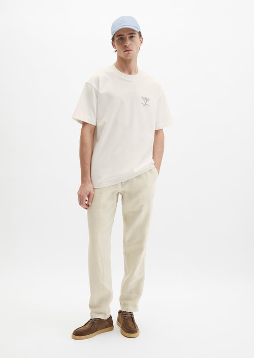 T-shirt loose — Silky White