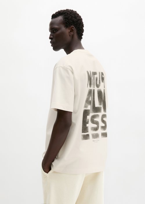 T-shirt loose — Silky White